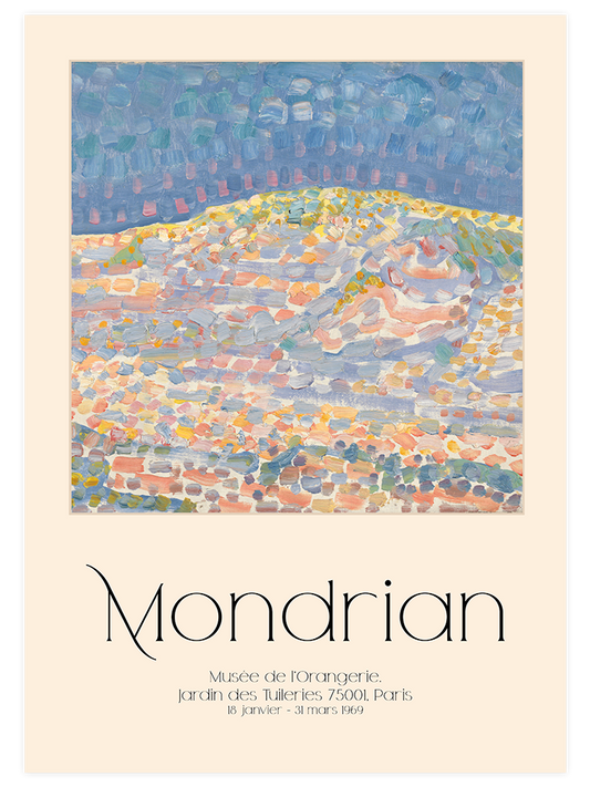 Mondrian Afiş N3 - Art Print