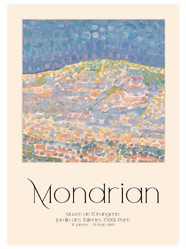 Piet Mondrian Poster | Piet Mondrian Tablo – Nordika Gallery