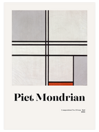 Mondrian Composition No.1 - Art Print