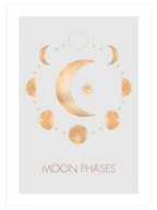 Moon Phases - Art Print
