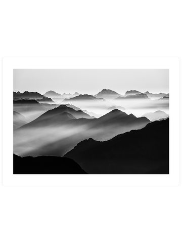 Mountains - Art Print