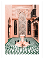 Mozaikli Çeşme N2 - Art Print