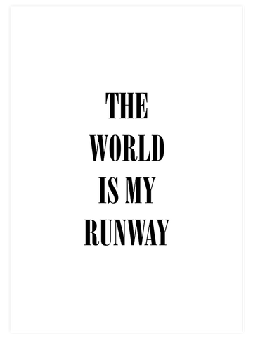 My Runway - Art Print