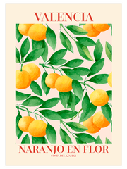 Naranjo En Flor - Fine Art Poster