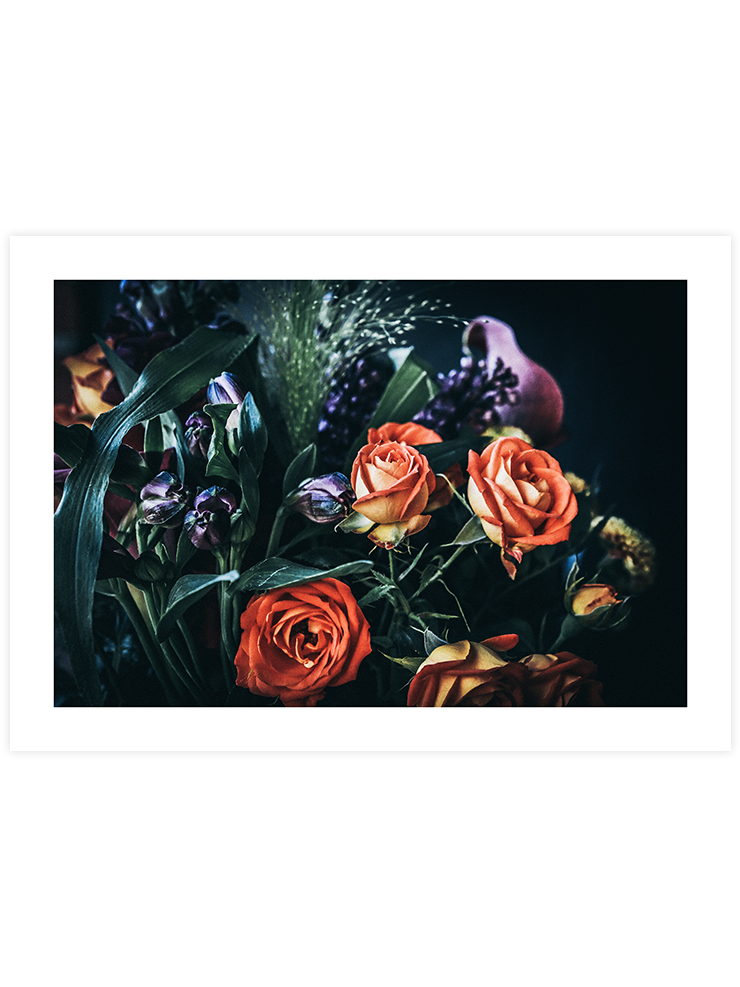 Natürmort Çiçek - Art Print