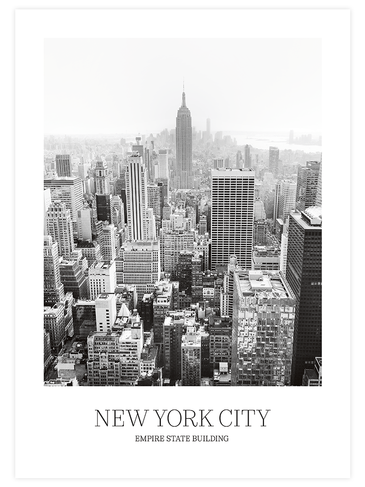 New York City - Art Print Fotoğraflar Poster