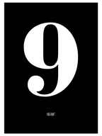 Nine - Art Print