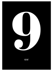 Nine - Fine Art Poster