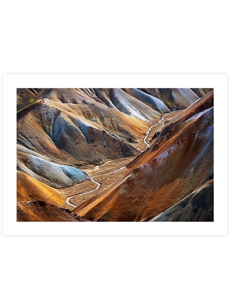 Ocre N2 - Art Print Fotoğraflar Poster