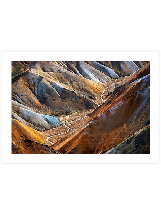 Ocre N2 - Fine Art Poster