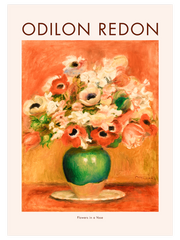 Odilon Redon Flowers In A Vase N2 - Fine Art Poster