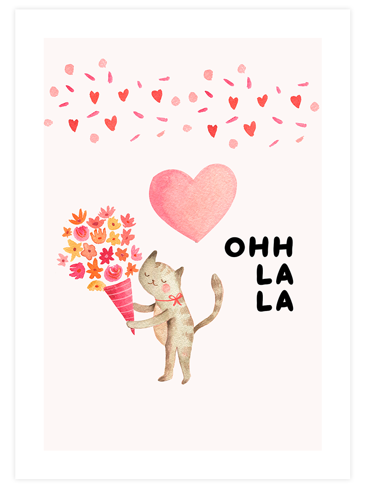 Oh Lala - Art Print