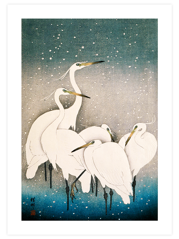 Ohara Koson N17 - Art Print Ürün ana görseli