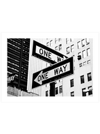 One Way - Art Print