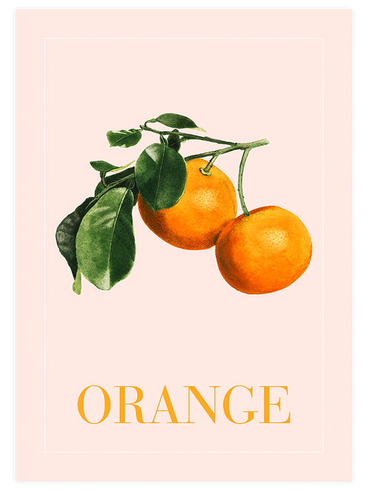 Orange - Art Print