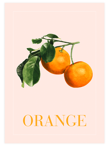 Orange - Art Print