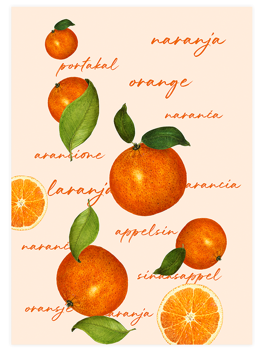 Oranges - Art Print