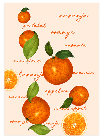 Oranges - Art Print