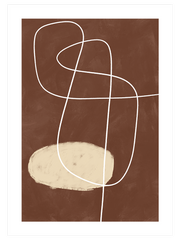 Organic Lines 3 - Fine Art Poster