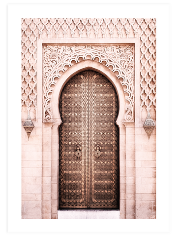 Oriental Door - Art Print
