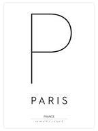 P De Paris - Art Print
