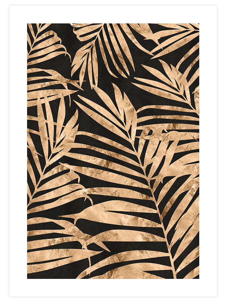 Palmiye Yaprakları N2 - Art Print Ürün ana görseli