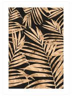 Palmiye Yaprakları N2 - Art Print