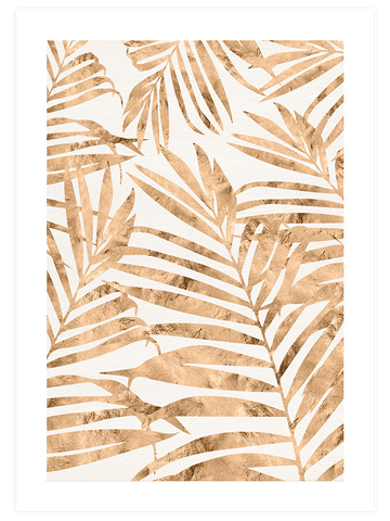 Palmiye Yaprakları N1 - Art Print