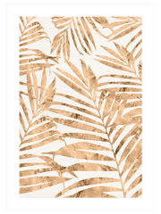Palmiye Yaprakları N1 Poster - Giclée Baskı