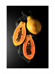 Papaya Poster - Giclée Baskı
