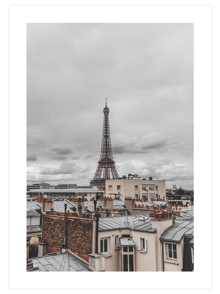 Paris Je T'aime - Art Print Ürün ana görseli