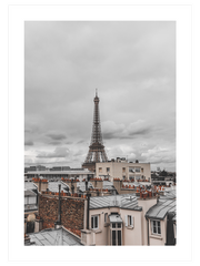 Paris Je T'aime Poster - Giclée Baskı