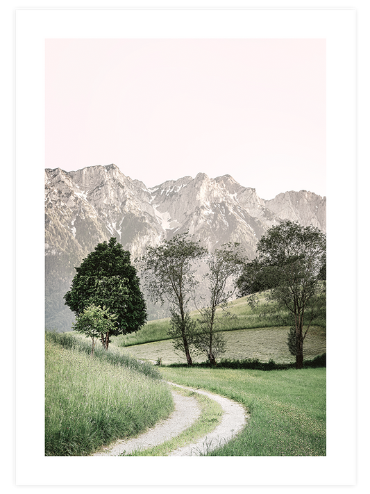 Pathway Poster - Giclée Baskı