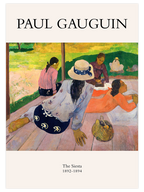 Paul Gauguin The Siesta - Art Print