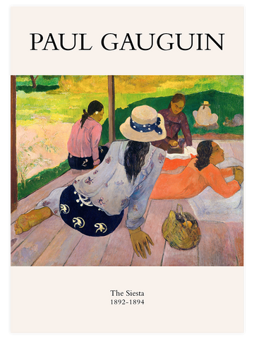 Paul Gauguin The Siesta - Art Print