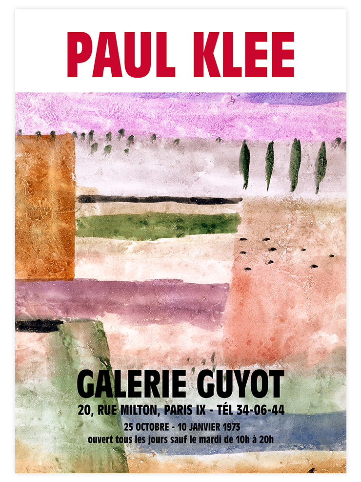 Paul Klee Afiş N3 - Art Print Ürün ana görseli