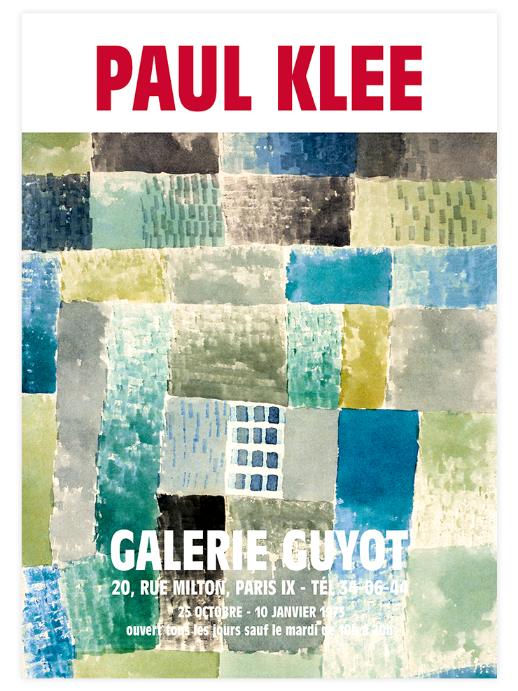 Paul Klee Afiş N4 - Art Print Ürün ana görseli