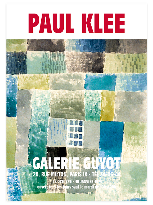 Paul Klee Afiş N4 Poster - Giclée Baskı