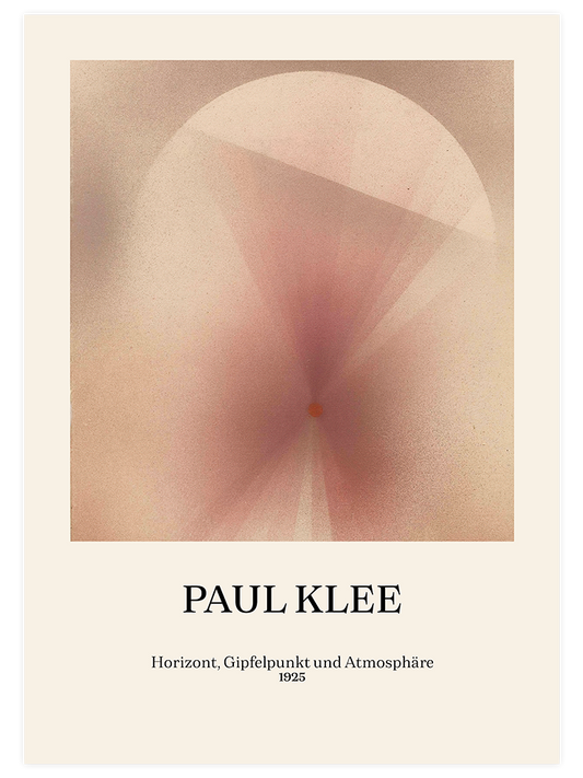 Paul Klee Horizon, Zenith And Atmosphere - Fine Art Poster