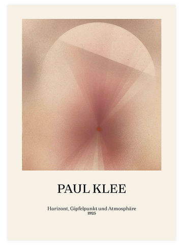 Klee Horizon, Zenith And Atmosphere - Art Print