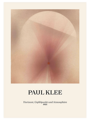 Paul Klee Horizon, Zenith And Atmosphere - Fine Art Poster