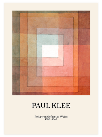 Paul Klee Polyphon - Art Print