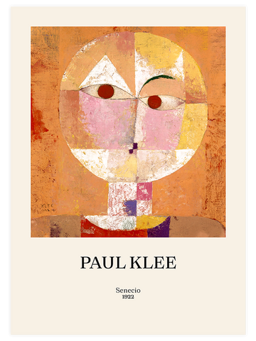 Paul Klee Senecio - Art Print