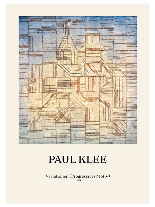 Paul Klee Variations - Fine Art Poster