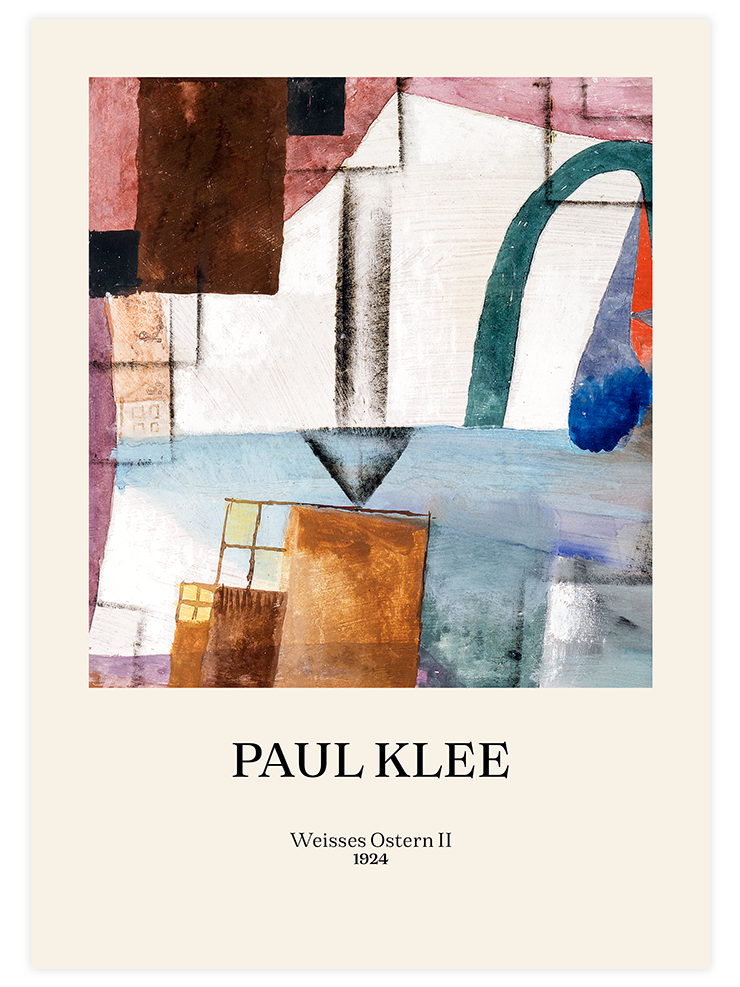Paul Klee White Easter N2 - Art Print Ürün ana görseli