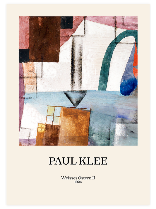 Paul Klee White Easter N2 - Fine Art Poster