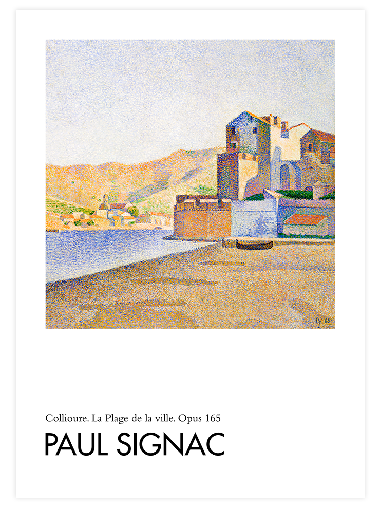 Paul Signac Collioure - Art Print Ürün ana görseli
