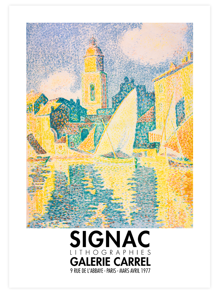Paul Signac Afiş N3 - Art Print Ürün ana görseli