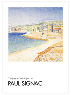 Paul Signac The Jetty At Cassis - Art Print