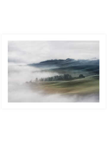 Paysage Lointain - Art Print